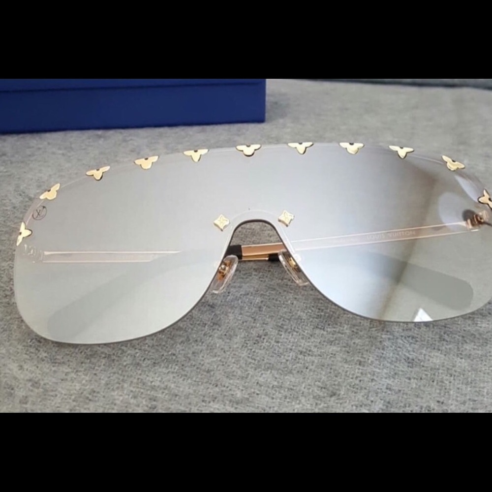 Authentic Louis Vuitton purple rain sunglasses